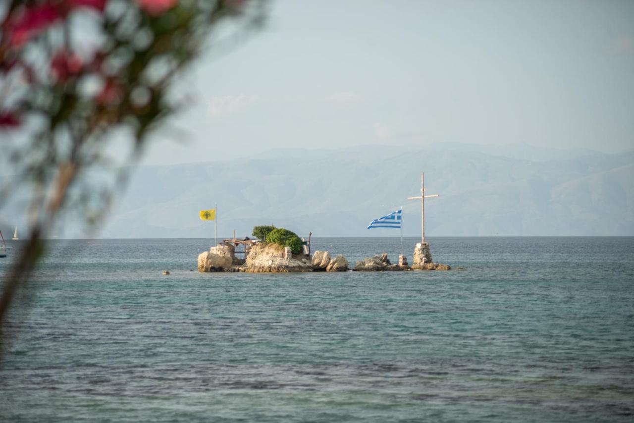 Вилла Olea Stone House Near The Sea Notos Экстерьер фото