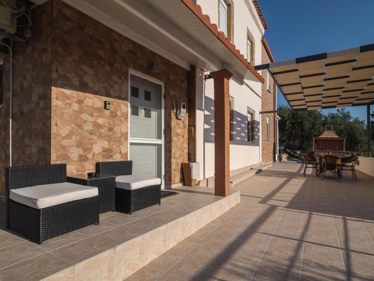 Вилла Olea Stone House Near The Sea Notos Экстерьер фото