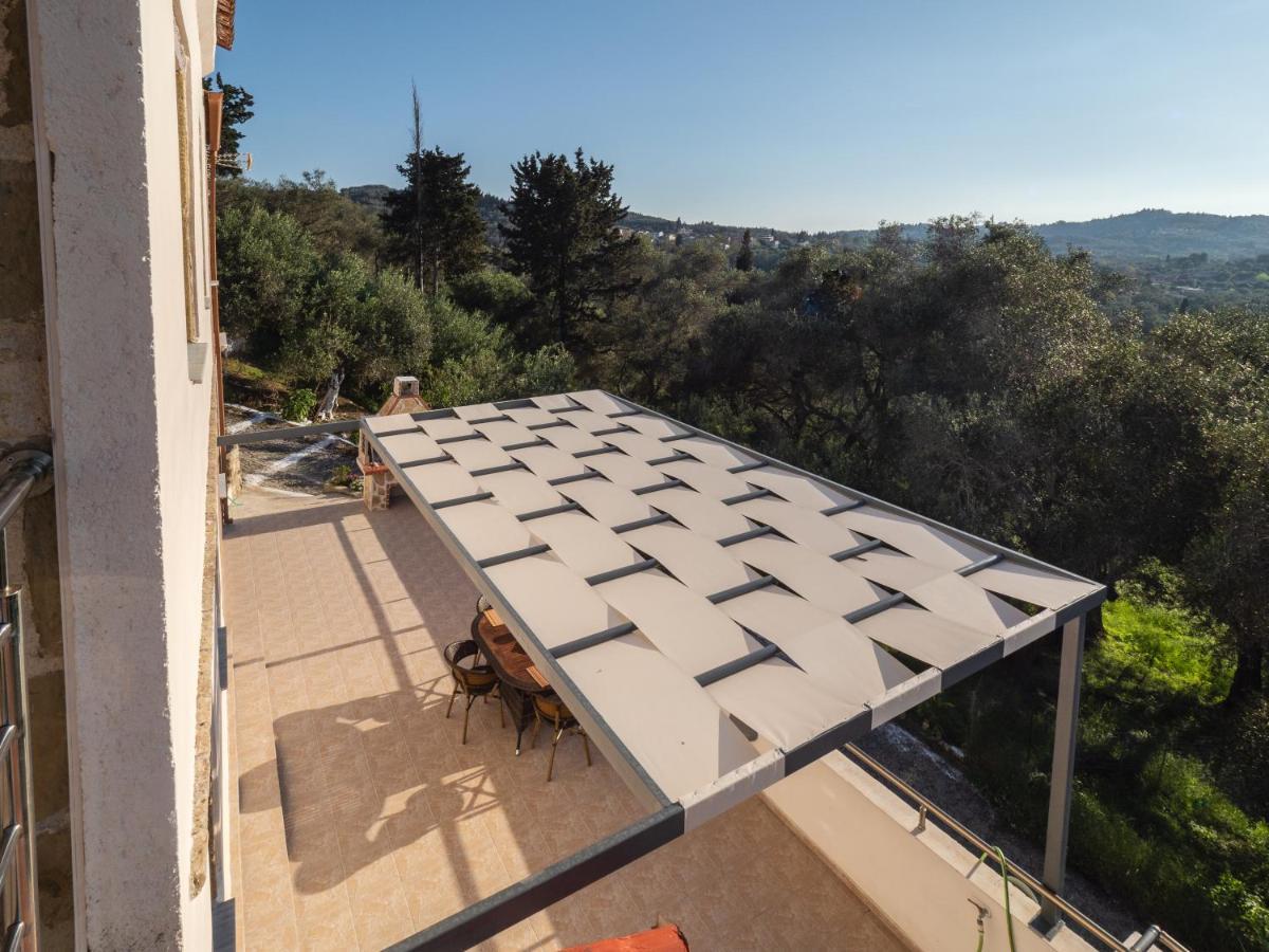 Вилла Olea Stone House Near The Sea Notos Экстерьер фото